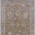 5' X 8' Brown And Lavender Floral Washable Indoor Outdoor Area Rug