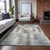3' X 5' Taupe Beige And Tan Geometric Washable Indoor Outdoor Area Rug - Taupe, Beige, Tan