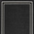 5' X 7' Black And Ivory Indoor Outdoor Area Rug