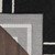 5' X 7' Black And Ivory Indoor Outdoor Area Rug