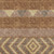 3' X 5' Orange Wheat And Taupe Southwestern Washable Indoor Outdoor Area Rug
