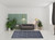 7' X 10' Navy Blue Indoor Outdoor Area Rug - Navy Blue