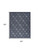 7' X 10' Navy Blue Indoor Outdoor Area Rug - Navy Blue