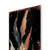 42" Black Tan And Orange Solid Wood Squirrels Garden Stake