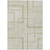 5' X 8' Beige Tan And Taupe Geometric Washable Indoor Outdoor Area Rug