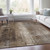 5' X 8' Brown And Ivory Abstract Washable Indoor Outdoor Area Rug - Brown, Ivory