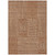 3' X 5' Brown And Beige Geometric Washable Indoor Outdoor Area Rug - 608219105952