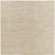 5' Ivory And Gold Square Abstract Indoor Outdoor Area Rug