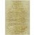 5' X 8' Gold And Wheat Abstract Washable Indoor Outdoor Area Rug