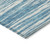5' X 8' Teal Blue And Ivory Abstract Washable Indoor Outdoor Area Rug Modern Style - Teal Blue, Ivory Color