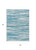 5' X 8' Teal Blue And Ivory Abstract Washable Indoor Outdoor Area Rug Modern Style - Teal Blue, Ivory Color