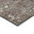 5' X 8' Brown And Ivory Abstract Washable Indoor Outdoor Area Rug Transitional Style - Brown, Ivory Color