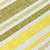 5' X 8' Khaki Yellow and Gray Striped Washable Non Skid Indoor Outdoor Area Rug