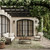 9' X 12' Ivory And Green Palm Leaf Indoor Outdoor Area Rug - Ivory, Green