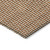 3' X 5' Copper And Beige Geometric Washable Indoor Outdoor Area Rug