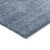 3' X 5' Navy Blue And Sky Blue Abstract Washable Indoor Outdoor Area Rug Transitional Style - Navy Blue, Sky Blue Color