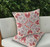 Set of Two 18" Purple Geometric Indoor Outdoor Throw Pillow Cover and Insert