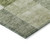 5' X 8' Sage And Fern Green Geometric Washable Indoor Outdoor Area Rug