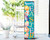 36" Turquoise Pink And Yellow Solid Wood Happy Easter Easter Easter Egg Porch Sign