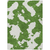 5' X 8' Green And Ivory Abstract Washable Indoor Outdoor Area Rug