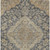 3' X 5' Charcoal Gray And Brown Oriental Washable Indoor Outdoor Area Rug