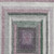 5' X 8' Blush Gray And Green Geometric Washable Indoor Outdoor Area Rug