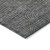 3' X 5' Charcoal And Gray Abstract Washable Indoor Outdoor Area Rug