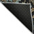 3' X 5' Black and Gold Paisley Washable Indoor Outdoor Area Rug