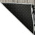 3' X 5' Black Silver And Gray Striped Washable Indoor Outdoor Area Rug - Black, Silver, Gray