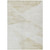 3' X 5' Khaki Beige And Ivory Abstract Washable Indoor Outdoor Area Rug