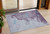 3' X 5' Lavender And Teal Blue Abstract Washable Indoor Outdoor Area Rug - 880016616897