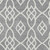 3' X 5' Gray And Ivory Trellis Washable Indoor Outdoor Area Rug