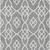 3' X 5' Gray And Ivory Trellis Washable Indoor Outdoor Area Rug