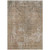 5' X 8' Beige And Taupe Abstract Washable Indoor Outdoor Area Rug - 880016456936