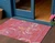 3' X 5' Blush Orange And Ivory Floral Washable Indoor Outdoor Area Rug
