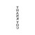 72" Black And White Solid Wood Thank You Porch Sign