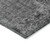 3' X 5' Gray Charcoal And Silver Patchwork Washable Indoor Outdoor Area Rug