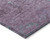 5' X 8' Lavender And Teal Blue Abstract Washable Indoor Outdoor Area Rug