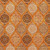 3' X 5' Orange Ivory And Gray Floral Medallion Washable Indoor Outdoor Area Rug