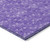 5' X 8' Purple Geometric Washable Non Skid Indoor Outdoor Area Rug