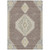 5' X 8' Taupe Gray And Ivory Oriental Washable Indoor Outdoor Area Rug