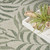 3' X 5' Ivory And Green Palm Leaf Indoor Outdoor Area Rug