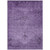 5' X 8' Purple Eggplant And Lavender Oriental Washable Indoor Outdoor Area Rug