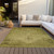 5' X 8' Gold Brown And Wheat Oriental Washable Indoor Outdoor Area Rug