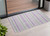 3' X 5' Pearl Striped Washable Non Skid Indoor Outdoor Area Rug