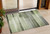 3' X 5' Green And Ivory Striped Washable Indoor Outdoor Area Rug - Green, Ivory