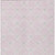 3' X 5' Pink Gray And Ivory Geometric Washable Indoor Outdoor Area Rug - Pink, Gray, Ivory