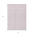 3' X 5' Pink Gray And Ivory Geometric Washable Indoor Outdoor Area Rug - Pink, Gray, Ivory