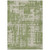 3' X 5' Green And Beige Abstract Washable Indoor Outdoor Area Rug - Green, Beige