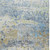 3' X 5' Blue Green And Ivory Abstract Washable Indoor Outdoor Area Rug